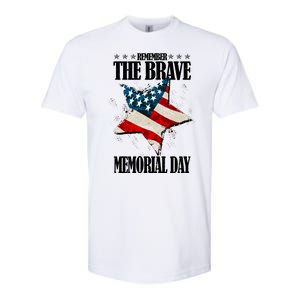 Memorial Day Remember The Brave Softstyle CVC T-Shirt