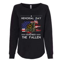 Memorial Day Remember The Fallen Veteran Military Womens California Wash Sweatshirt