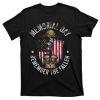 Memorial Day Remember The Fallen Veterans Day Veteran T-Shirt