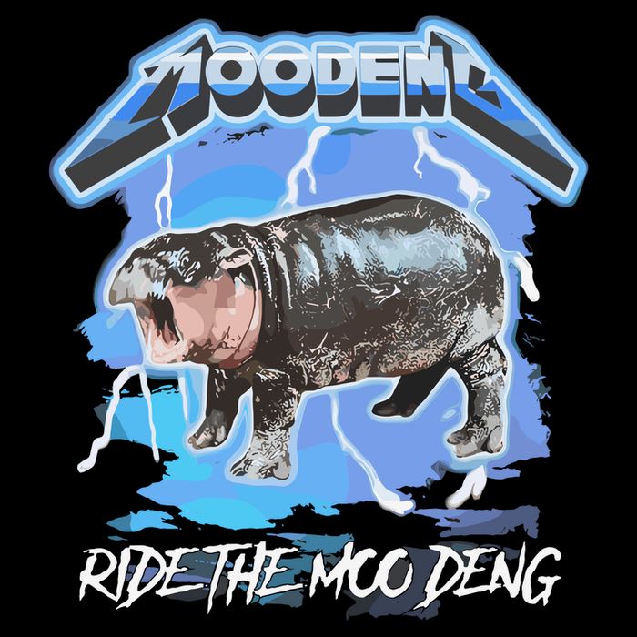 Moo Deng Ride The Moo Deng T-Shirt