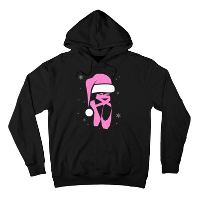 Merry Dancemas Santa Hat Funny Xmas Christmas Women Hoodie