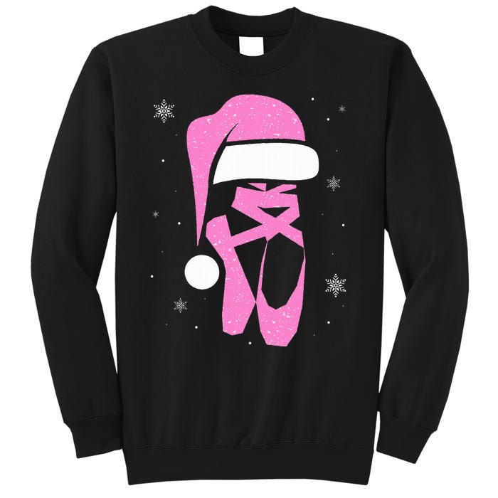 Merry Dancemas Santa Hat Funny Xmas Christmas Women Sweatshirt