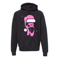 Merry Dancemas Santa Hat Funny Xmas Christmas Women Premium Hoodie