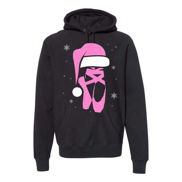 Merry Dancemas Santa Hat Funny Xmas Christmas Women Premium Hoodie