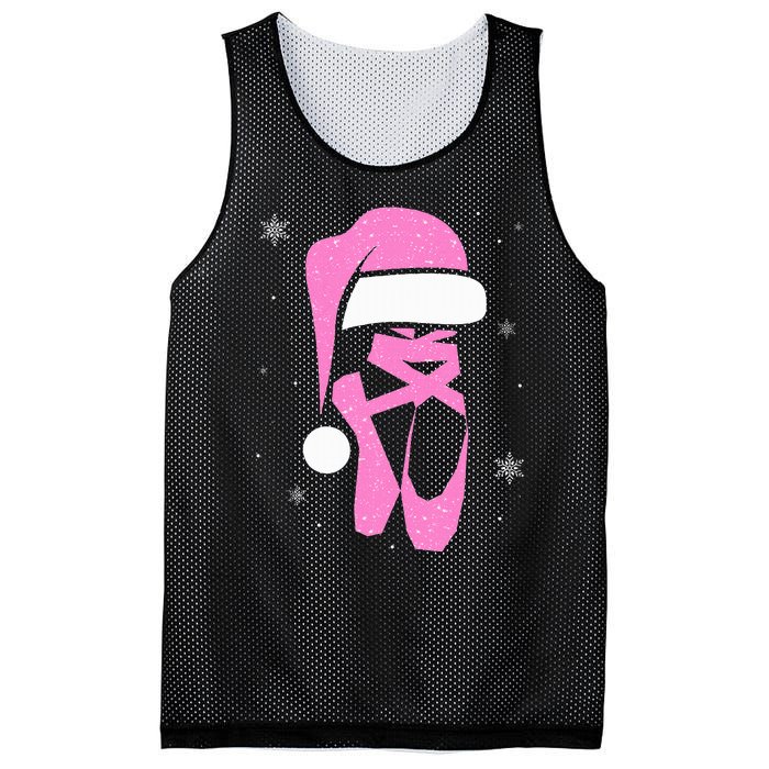 Merry Dancemas Santa Hat Funny Xmas Christmas Women Mesh Reversible Basketball Jersey Tank