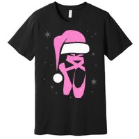 Merry Dancemas Santa Hat Funny Xmas Christmas Women Premium T-Shirt