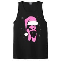 Merry Dancemas Santa Hat Funny Xmas Christmas Women PosiCharge Competitor Tank