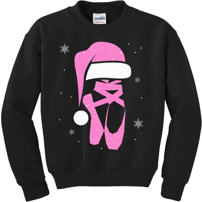 Merry Dancemas Santa Hat Funny Xmas Christmas Women Kids Sweatshirt