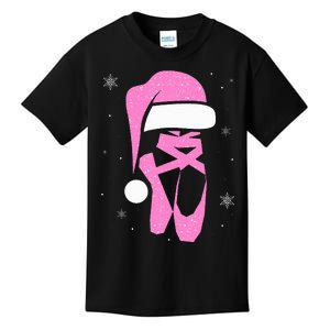 Merry Dancemas Santa Hat Funny Xmas Christmas Women Kids T-Shirt