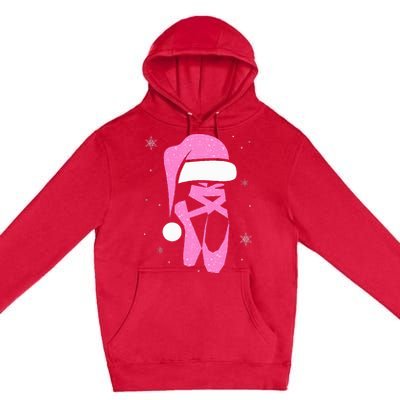 Merry Dancemas Santa Hat Funny Xmas Christmas Women Premium Pullover Hoodie