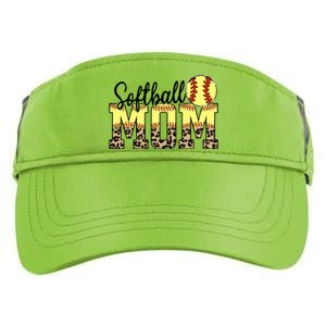 Mothers Day Softball Mom Quotes Gift Adult Drive Performance Visor