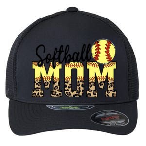 Mothers Day Softball Mom Quotes Gift Flexfit Unipanel Trucker Cap