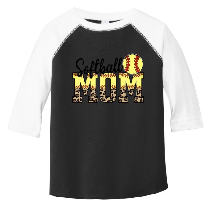 Mothers Day Softball Mom Quotes Gift Toddler Fine Jersey T-Shirt
