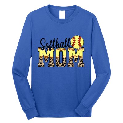 Mothers Day Softball Mom Quotes Gift Long Sleeve Shirt