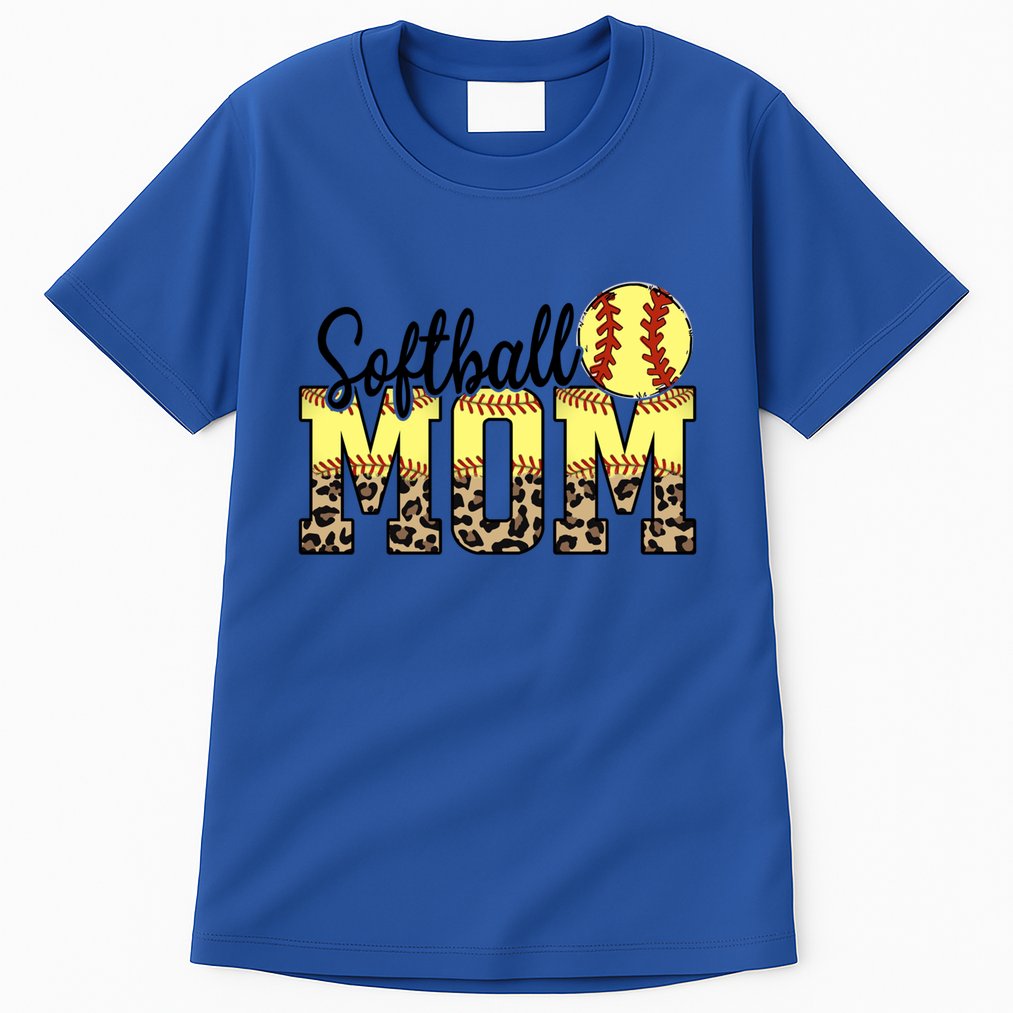 Mothers Day Softball Mom Quotes Gift Tall T-Shirt