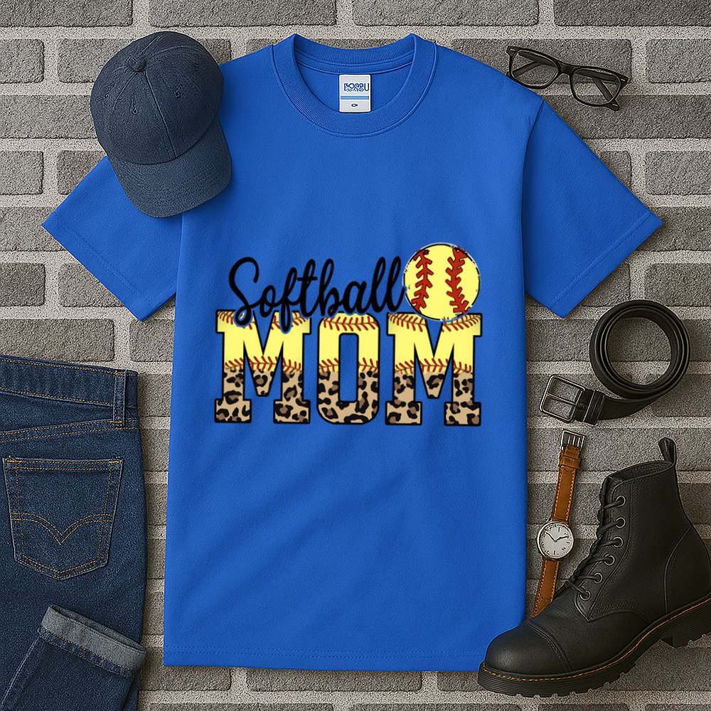 Mothers Day Softball Mom Quotes Gift Tall T-Shirt