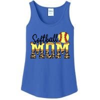 Mothers Day Softball Mom Quotes Gift Ladies Essential Tank