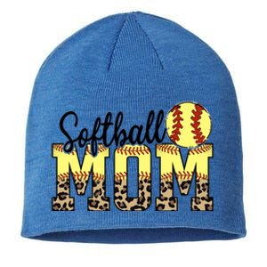 Mothers Day Softball Mom Quotes Gift Sustainable Beanie