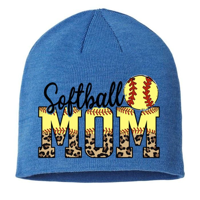 Mothers Day Softball Mom Quotes Gift Sustainable Beanie