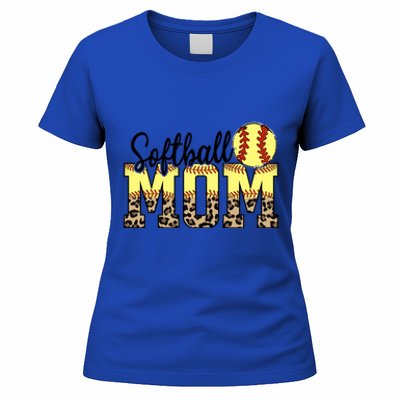 Mothers Day Softball Mom Quotes Gift Women's T-Shirt