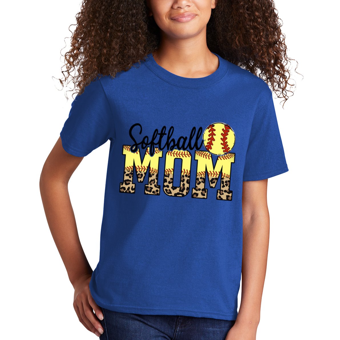 Mothers Day Softball Mom Quotes Gift Kids T-Shirt