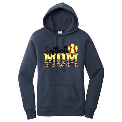 Mothers Day Softball Mom Quotes Gift Women's Pullover Hoodie