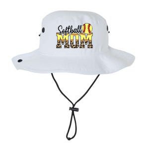 Mothers Day Softball Mom Quotes Gift Legacy Cool Fit Booney Bucket Hat