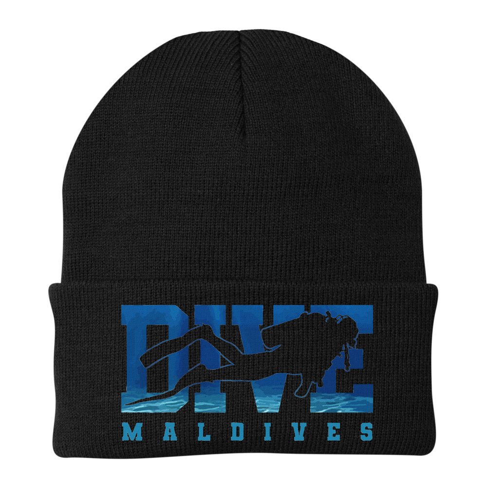 Maldives Diver Souvenir Gift Beanie