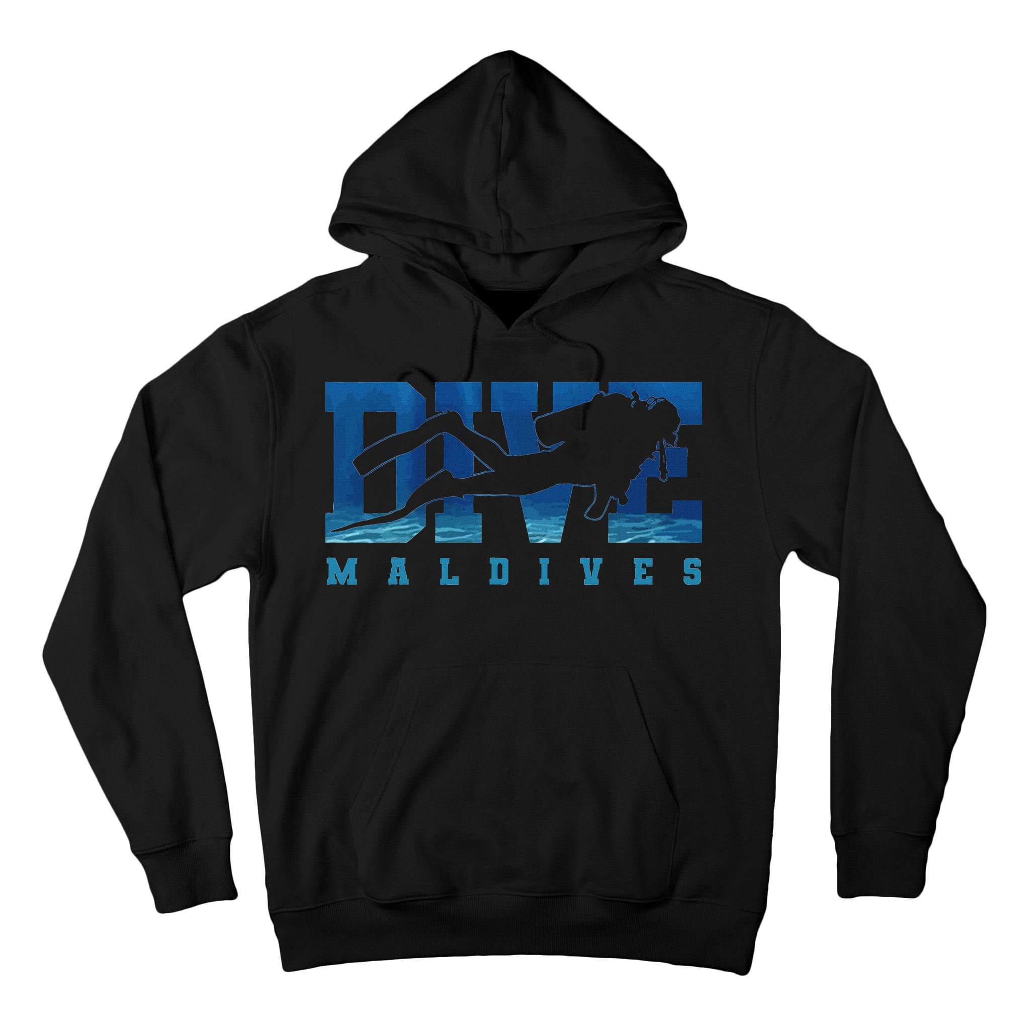 Maldives Diver Souvenir Gift Tall Hoodie