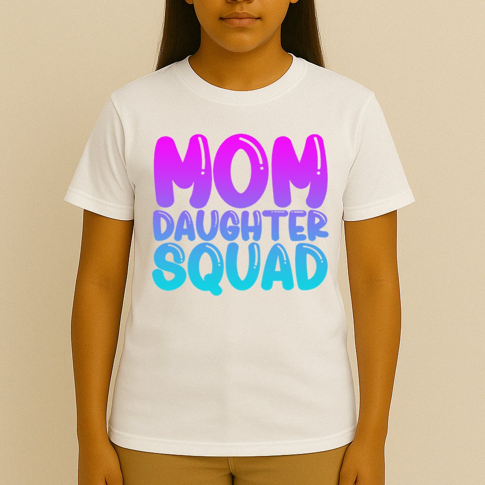 Mom Daughter Squad S Mom And Daughter Mother Day T-Shirt