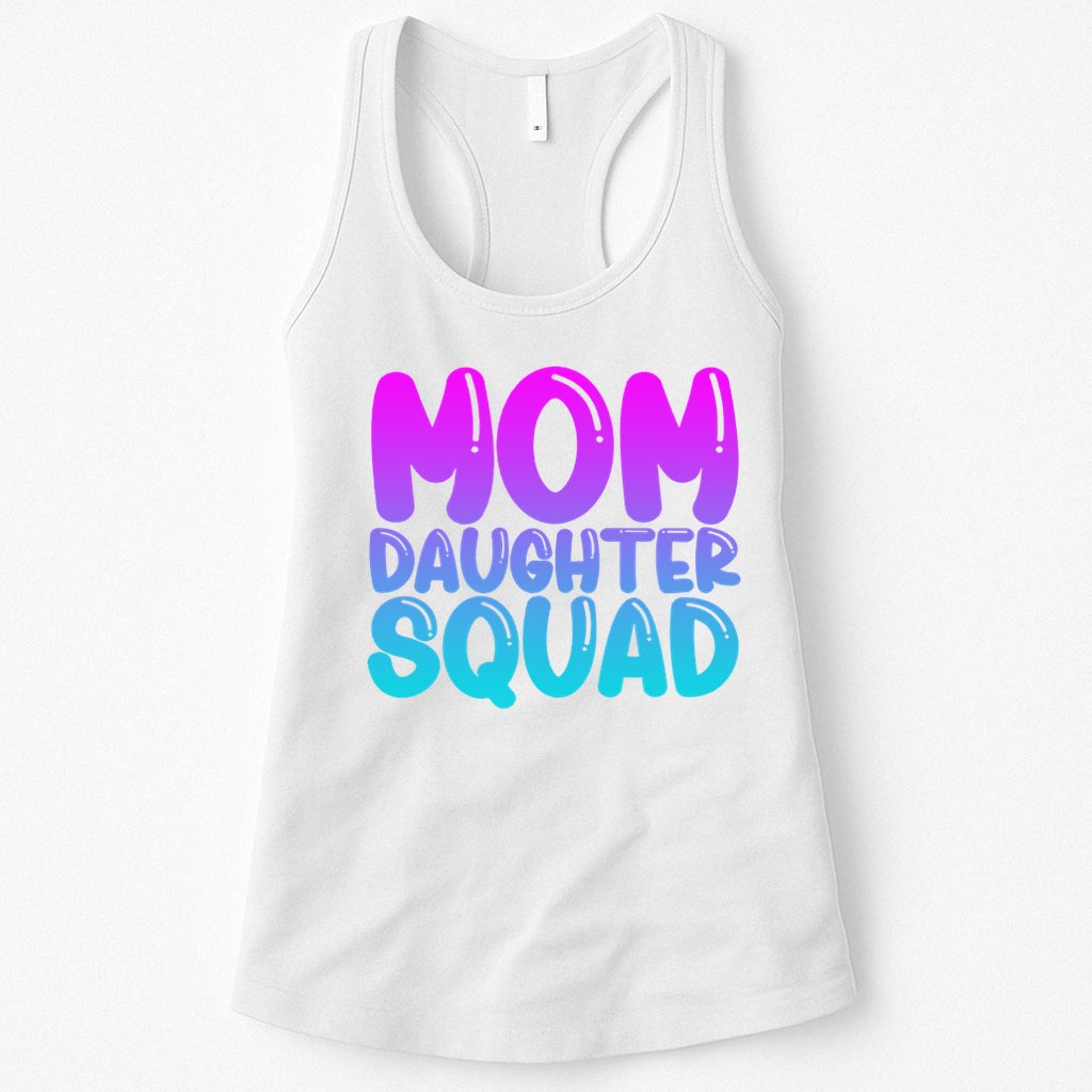 Mom Daughter Squad S Mom And Daughter Mother Day Womens Tank Top