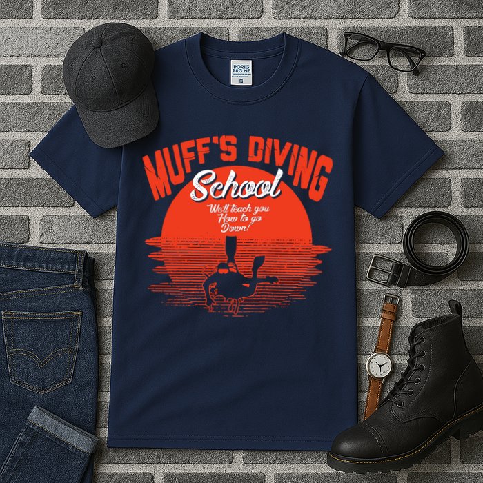 Muffs Diving School Tall T-Shirt