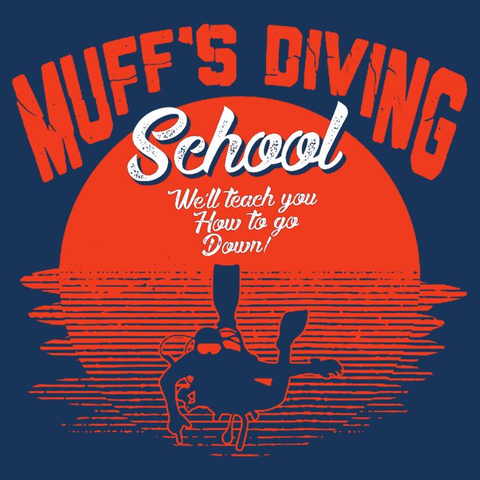 Muffs Diving School Tall T-Shirt