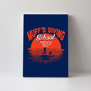 Muffs Diving School Canvas