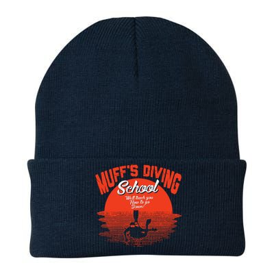 Muffs Diving School Knit Cap Winter Beanie