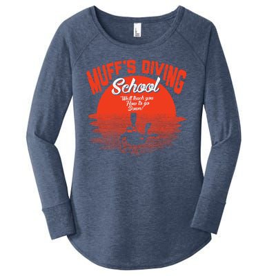 Muffs Diving School Women's Perfect Tri Tunic Long Sleeve Shirt