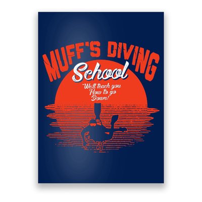 Muffs Diving School Poster