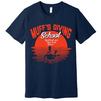 Muffs Diving School Premium T-Shirt