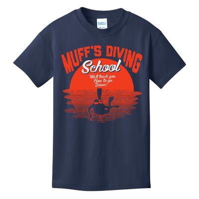 Muffs Diving School Kids T-Shirt