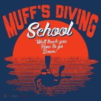 Muffs Diving School Kids T-Shirt