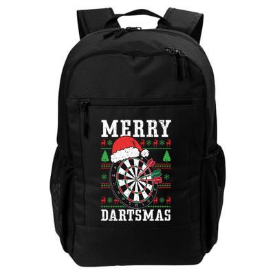 Merry Dartmas Sport Lover Merry Xmas Christmas Day Funny Gift Backpack
