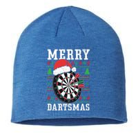 Merry Dartmas Sport Lover Merry Xmas Christmas Day Funny Gift Sustainable Beanie