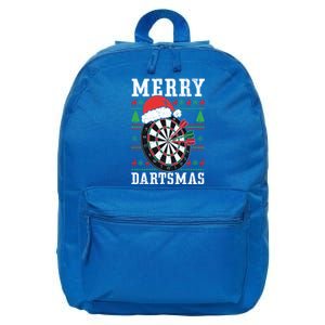 Merry Dartmas Sport Lover Merry Xmas Christmas Day Funny Gift 16 in Basic Backpack