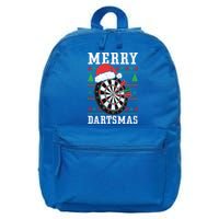 Merry Dartmas Sport Lover Merry Xmas Christmas Day Funny Gift 16 in Basic Backpack