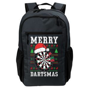 Merry Dartmas Sport Lover Merry Xmas Christmas Day Funny Gift Daily Commute Backpack