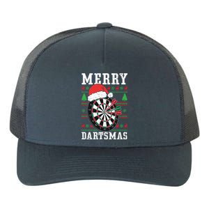 Merry Dartmas Sport Lover Merry Xmas Christmas Day Funny Gift Yupoong Adult 5-Panel Trucker Hat