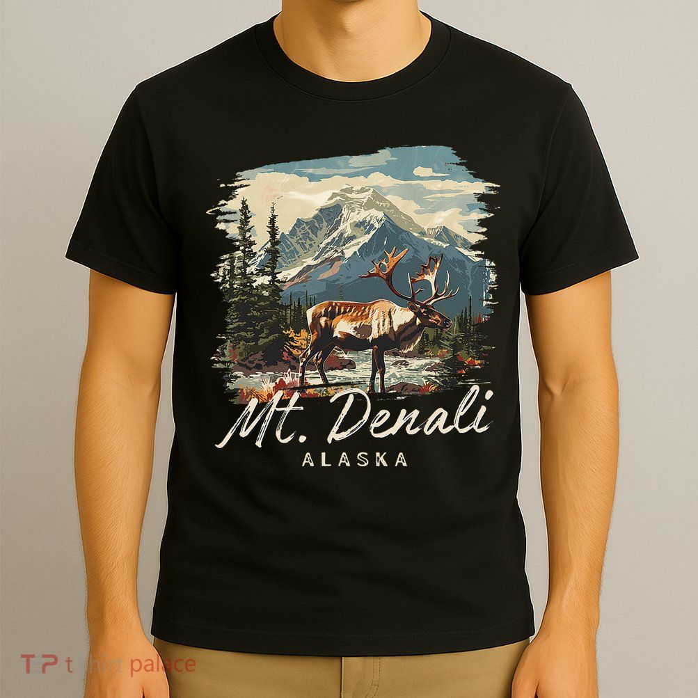 Mount Denali Souvenir Mt. Denali T-Shirt