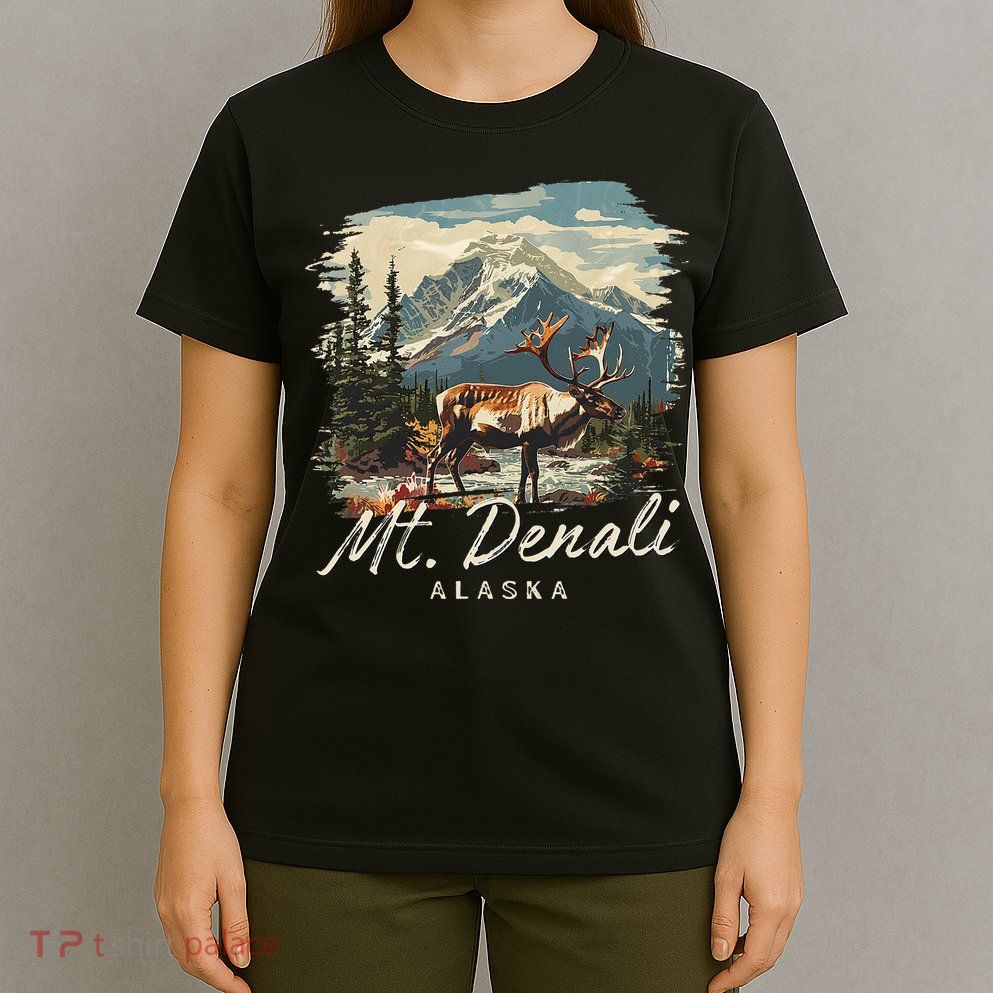 Mount Denali Souvenir Mt. Denali T-Shirt