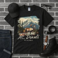 Mount Denali Souvenir Mt. Denali Tall T-Shirt