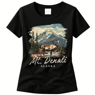 Mount Denali Souvenir Mt. Denali Womens T-Shirt